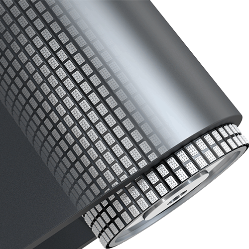 CERADRIVE - резино-керамическая футеровка барабанов 25 х 280 x 1125